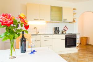 Küche/Küchenzeile in der Unterkunft Weingut & Apartments Weitgruber Raffeis