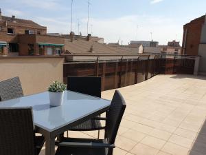 Balkón alebo terasa v ubytovaní Apartamentos Real Lleida