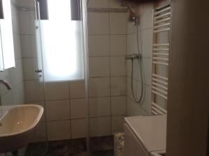 Koupelna v ubytování Ferienhaus Inselweg