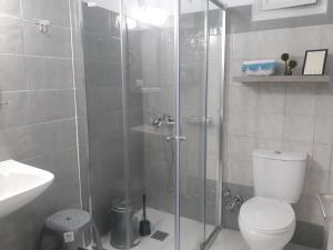 Kúpeľňa v ubytovaní Vasileiadou Coastal Rooms