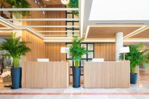 Vstupní hala nebo recepce v ubytování Hotel Eden Soller + 37 fotografií