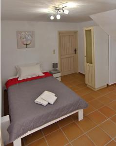 Posteľ alebo postele v izbe v ubytovaní Villa Ela Ferienappartements