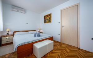 Posteľ alebo postele v izbe v ubytovaní Apartment Branka - Monterol