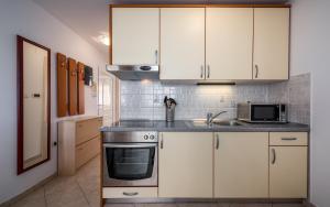 Kuchyňa alebo kuchynka v ubytovaní Apartment Branka - Monterol