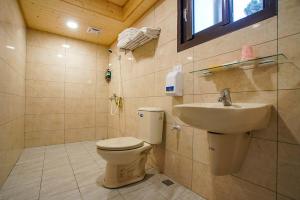 Koupelna v ubytování New Live B&B