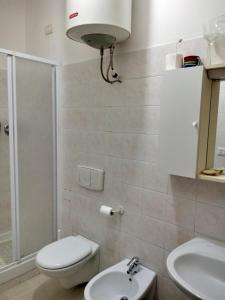Koupelna v ubytování B&B Tio Pepe
