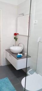 Koupelna v ubytování Villetta Diana