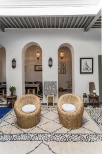 Area soggiorno di Riad Dar-tus