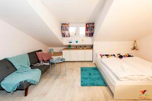 Posteľ alebo postele v izbe v ubytovaní Apartments Opa Opa