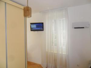 TV a/nebo společenská místnost v ubytování Apartments Villa Dube