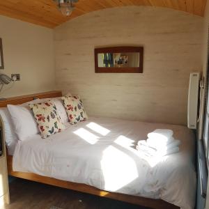 Postel nebo postele na pokoji v ubytování Dingle Way Glamping Annascaul