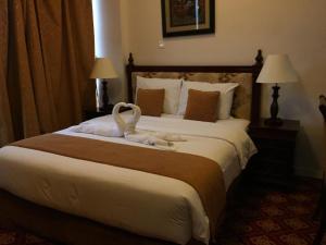 Letto o letti in una camera di Diwan Al Amir