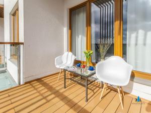 Balkon lub taras w obiekcie 3L Apartments Olympic Park