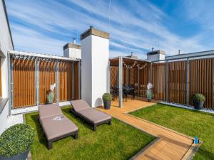 Ogród w obiekcie 3L Apartments Olympic Park