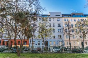 Budynek, w którym mieści się apartament