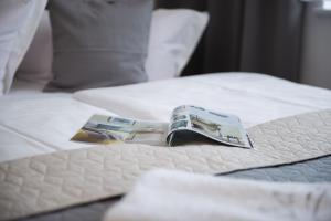 Postel nebo postele na pokoji v ubytování Willa Bałtyk
