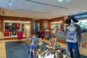 a clothing store with a mannequin in the front of it at Hard Rock Hotel Desaru Coast in Desaru