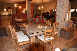 Posezení v ubytování B&B El Ranxo