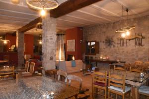 Posezení v ubytování B&B El Ranxo