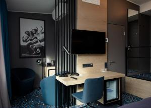 TV a/nebo společenská místnost v ubytování Kalev Spa Hotel & Waterpark