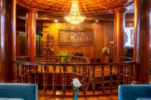 Area soggiorno di Ta Prohm Hotel & Spa