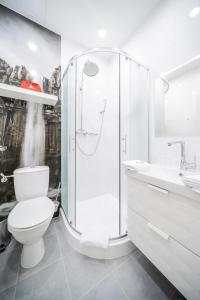 Kúpeľňa v ubytovaní Revelton Studios Karlovy Vary