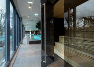 Balkón nebo terasa v ubytování Kalev Spa Hotel & Waterpark