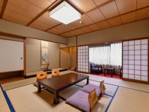 Posezení v ubytování Awara Onsen Minoya Taiheikaku