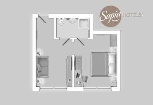 Majutuskoha Sapia Hotel St. Fridolin korruse plaan