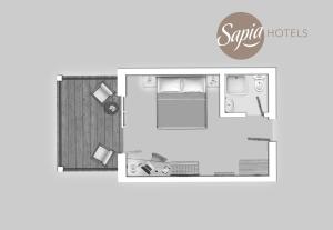 Majutuskoha Sapia Hotel St. Fridolin korruse plaan