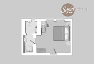Majutuskoha Sapia Hotel St. Fridolin korruse plaan