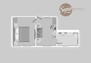 Majutuskoha Sapia Hotel St. Fridolin korruse plaan