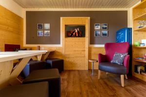 Istumisnurk majutusasutuses Sapia Hotel St. Fridolin