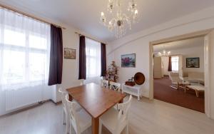 Posezení v ubytování Apartmány Tábor