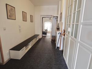 Postel nebo postele na pokoji v ubytování Apartmány Tábor