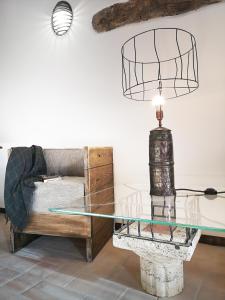 Postel nebo postele na pokoji v ubytování Incantico "Eco Resort"