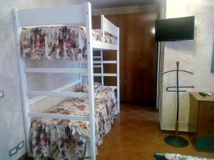 A bed or beds in a room at Villa Fabbri