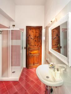Koupelna v ubytování Villa Ricci Suites