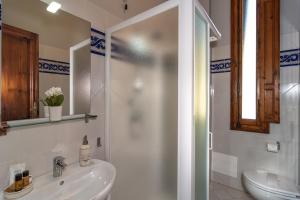 Koupelna v ubytování Villa Ricci Suites