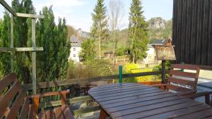 Zahrada ubytování Pension "Lug ins Land"