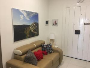 Posezení v ubytování Il profumo dei Sassi Holiday Home