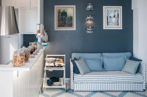 Posezení v ubytování B&B Amalfè