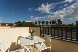En balkong eller terrass på Hotel Baia Del Sole