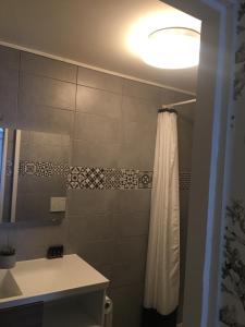 Garden Room and Economy Room的一间浴室