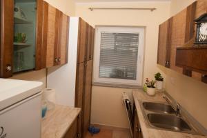 Kuchyň nebo kuchyňský kout v ubytování Guest House Čelan