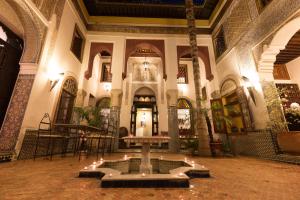 Restaurace v ubytování Riad El Ma