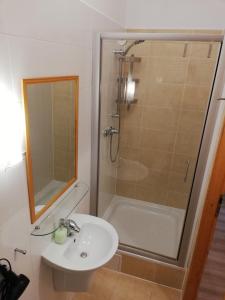 Kúpeľňa v ubytovaní Apartament Miarki