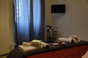 A bed or beds in a room at B&B RESTO AL SUD