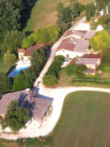 A bird's-eye view of Chambres d'Hôtes des trouilles