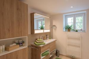 Kuchyň nebo kuchyňský kout v ubytování Apartment Villa Leopoldskron